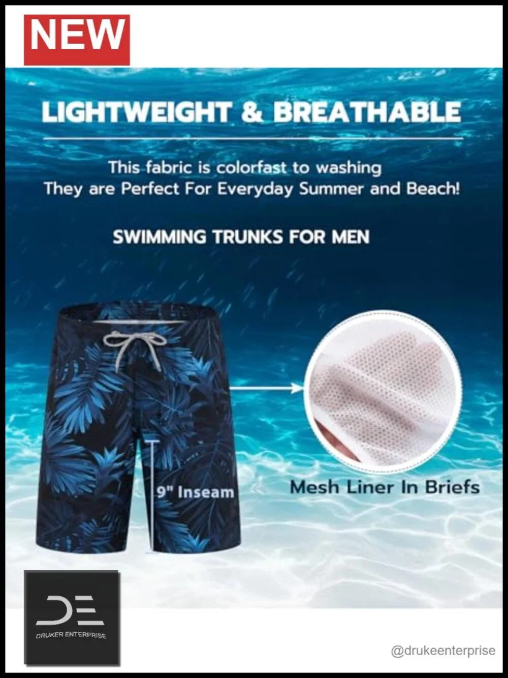 Men's Swim Trunks 9